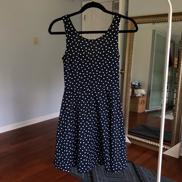 H&M Dresses & Skirts - polka dot skater dress